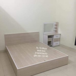 Combo 3 – Giường – Bàn trang điểm