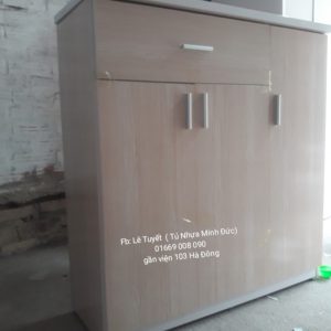 Tủ giày cao 1m, rộng 95cm, sâu 31cm, TG68