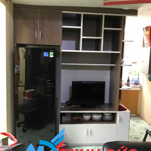 Tủ kệ ti vi kết hợp tủ để đồ